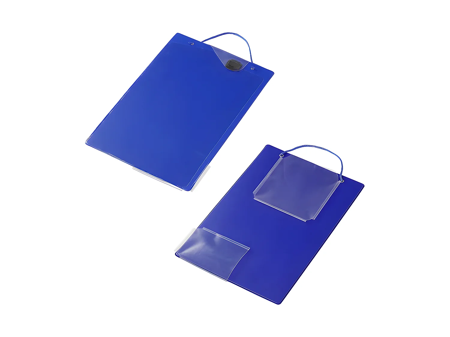 Carte Travail Spectacle De Réparation A4 Bleu Avec Poche à Clé Uc: 10pcs.