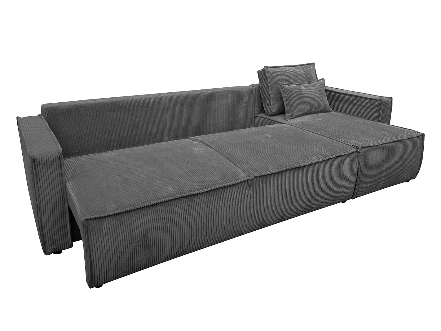 Canapé Eva XL Gris Anthracite Angle Réversible