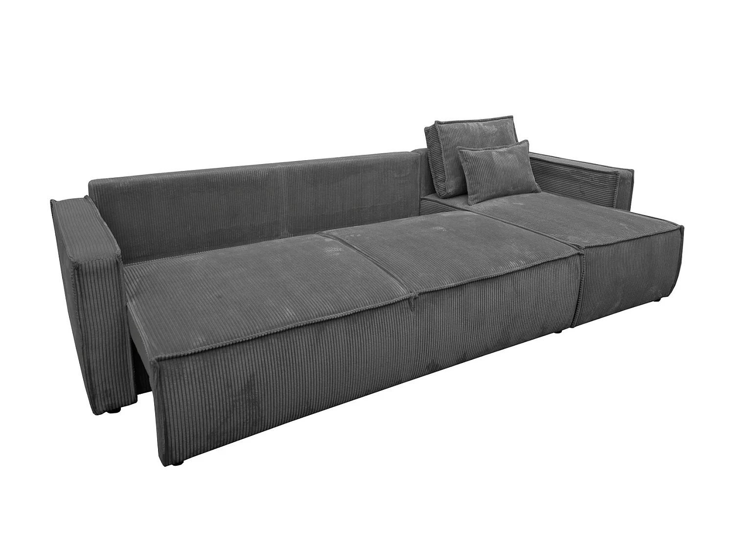 Canapé Eva XL Gris Anthracite Angle Réversible
