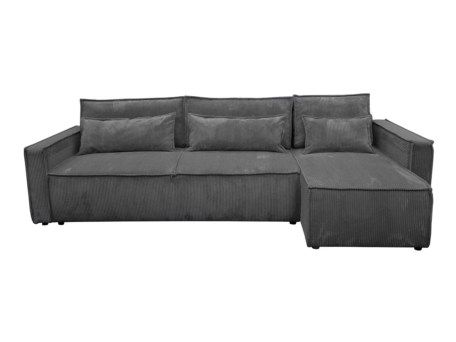 Canapé Eva XL Gris Anthracite Angle Réversible