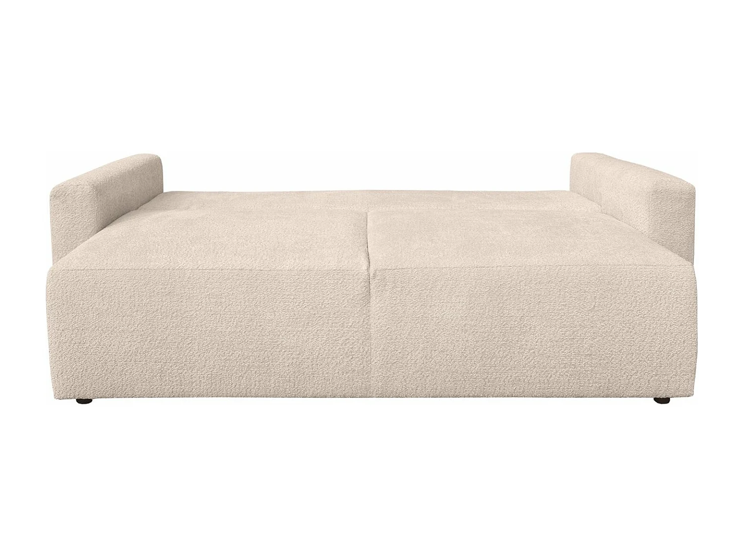 Canapé Bouclette Ania 3 places Beige
