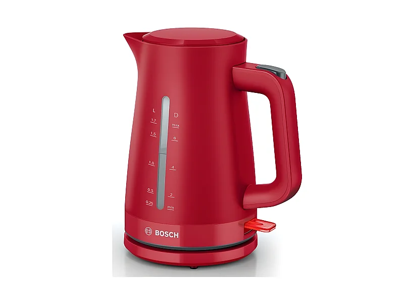 Bosch TWK3M124 Bollitore Elettrico 1,7 L 2400 W Rosso