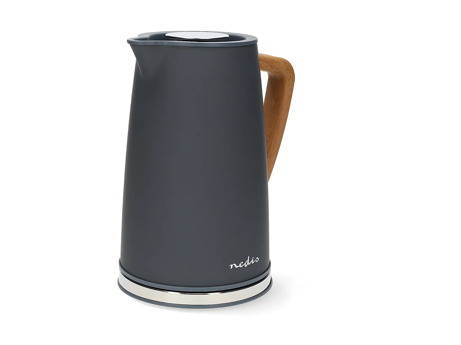 Nedis Bouilloire sans fil 1.7l 2200w gris - KAWK510EGY