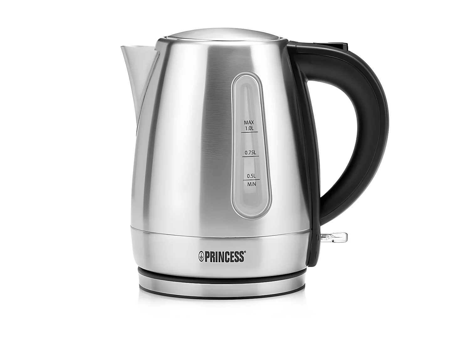 Bouilloire Princess 236023 1 L 2200W Acier inoxydable Noir Gris (1 L)