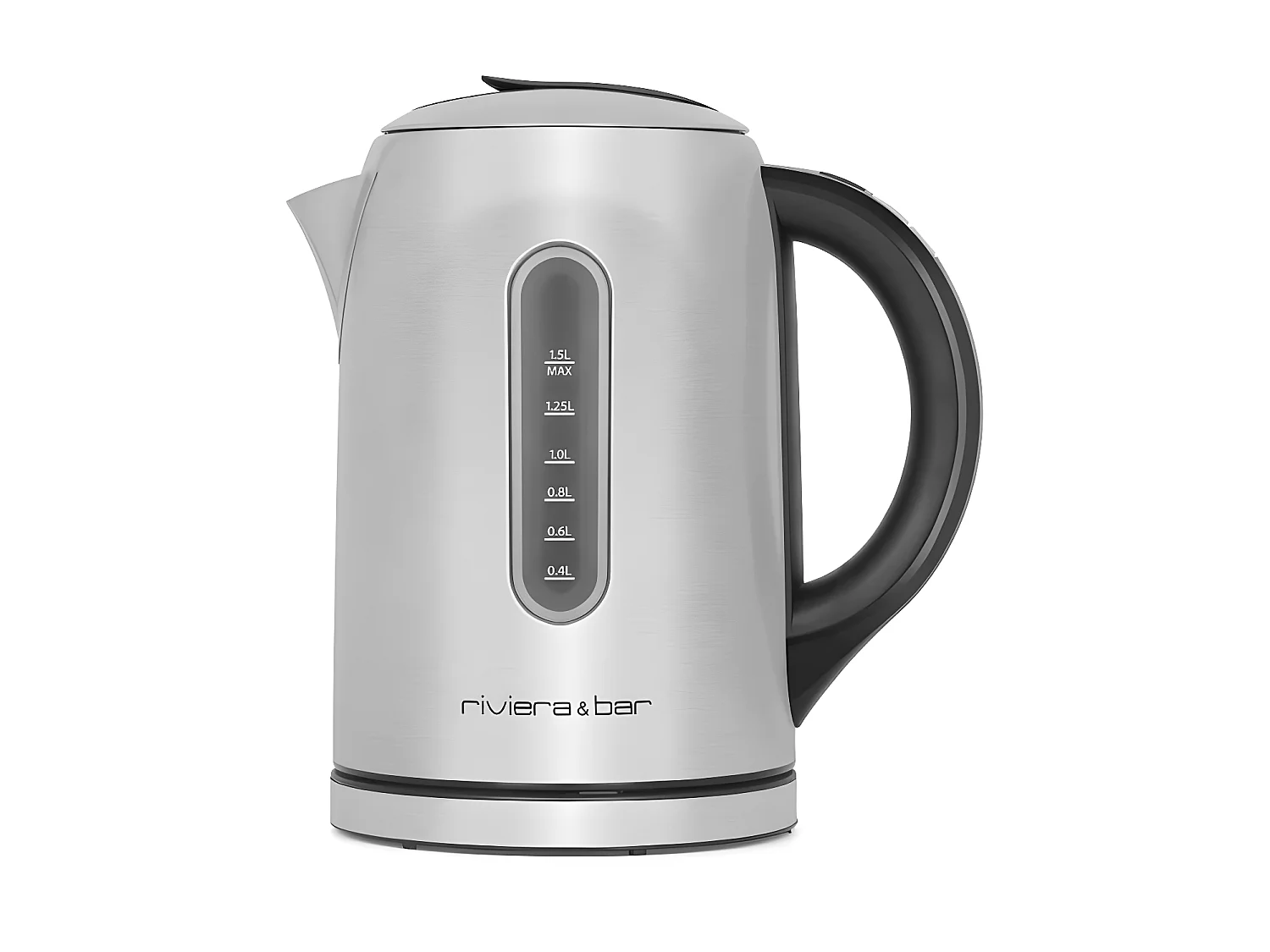 Riviera & Bar Bouilloire sans fil 1.5l 2200w inox/noir - BBT460