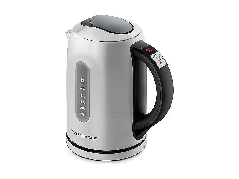 Riviera & Bar Bouilloire sans fil 1.5l 2200w inox/noir - BBT460