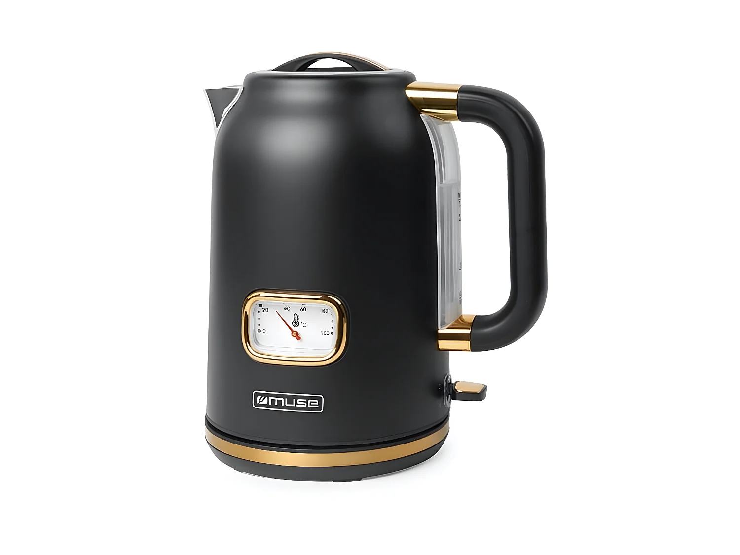 Muse Bouilloire sans fil 1.7l 2200w noir - MS-030BC
