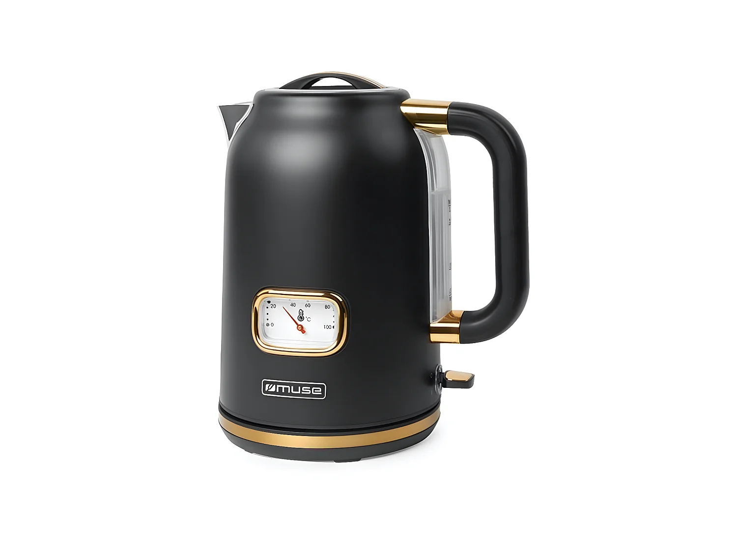 Muse Bouilloire sans fil 1.7l 2200w noir - MS-030BC