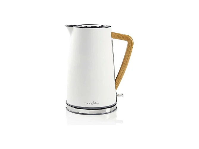 Nedis Bouilloire sans fil 1.7l 2200w blanc - KAWK510EWT