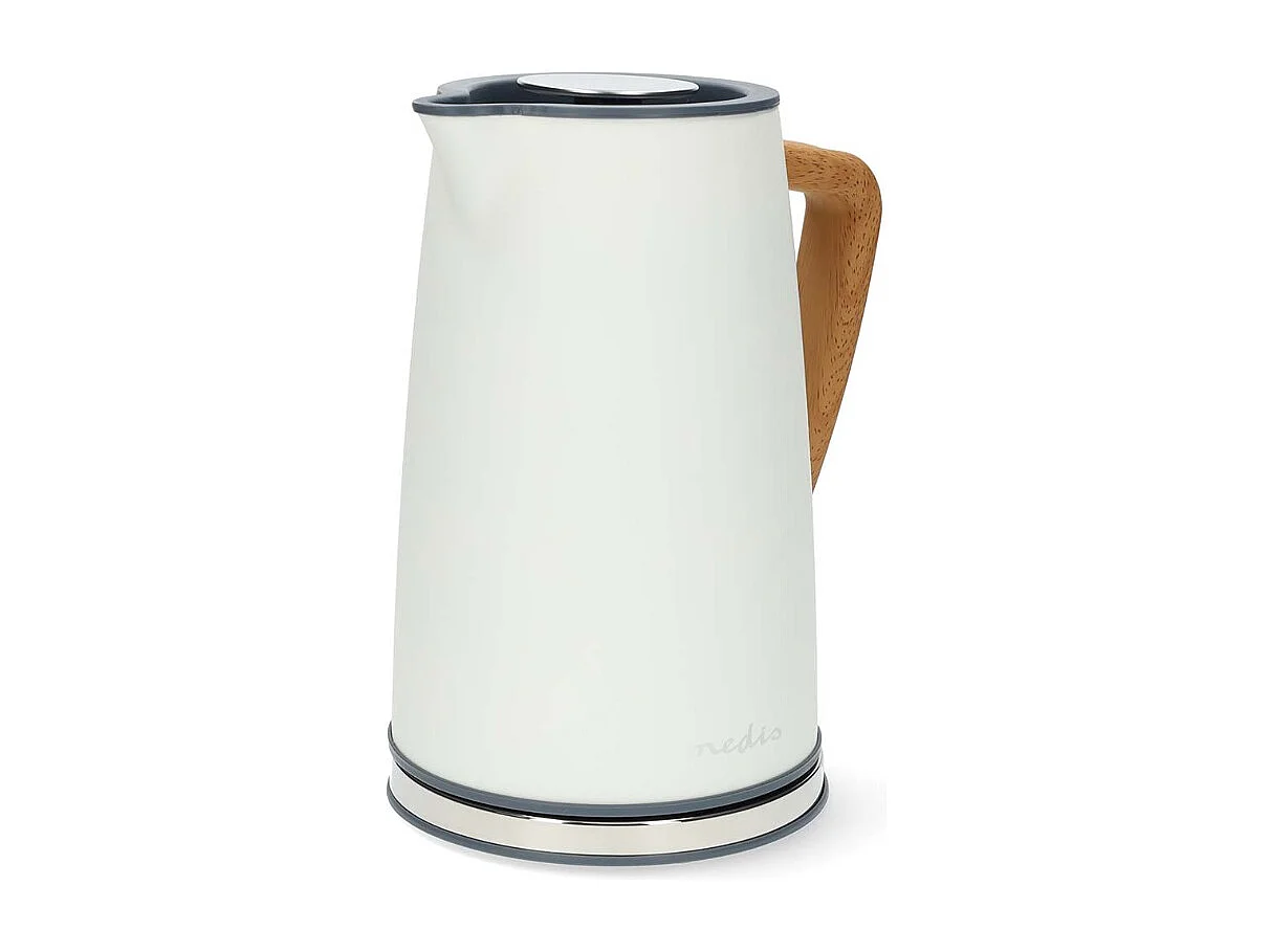 Nedis Bouilloire sans fil 1.7l 2200w blanc - KAWK510EWT