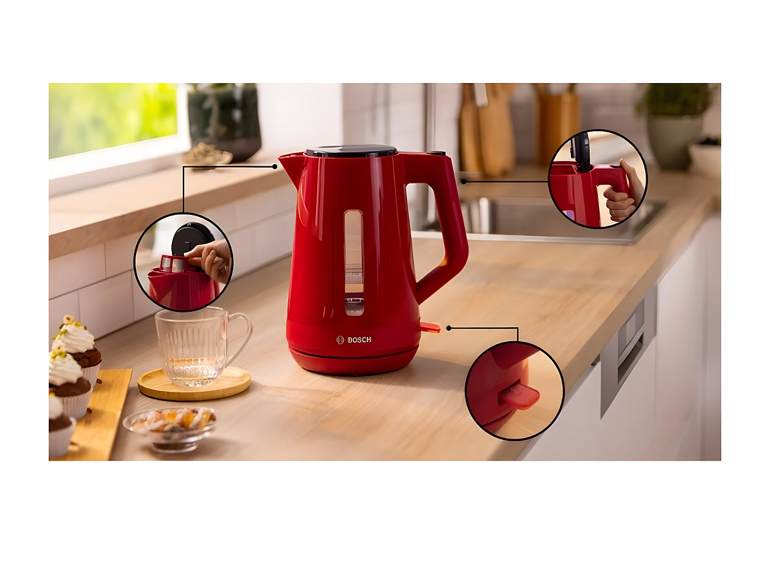 Bouilloire BOSCH TWK1M124