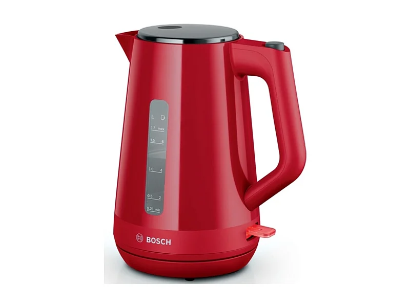 Hervidor MyMoment - Rojo - Capacidad de 1,7 L - Base giratoria de 360° - Filtro antical