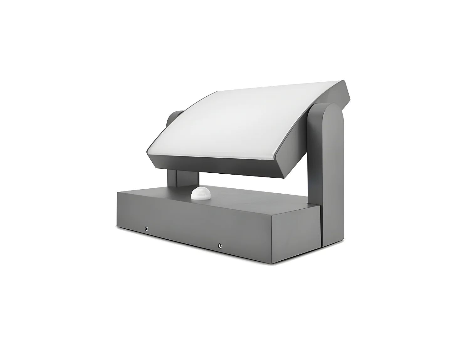 Applique Murale Orientable LED 12W 720 LM DEtecteur 4000°K Gris IP54