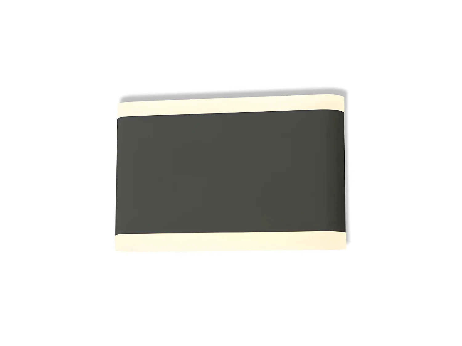 APPLIQUE MURALE LED 10 W 175 mm 4000°K GRIS ANTHRACITE IP54