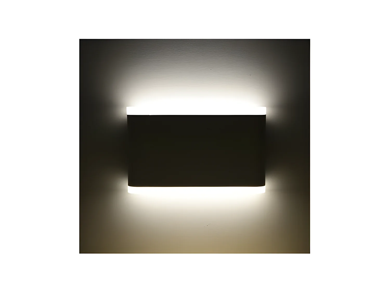 APPLIQUE MURALE LED 10 W 175 mm 4000°K GRIS ANTHRACITE IP54