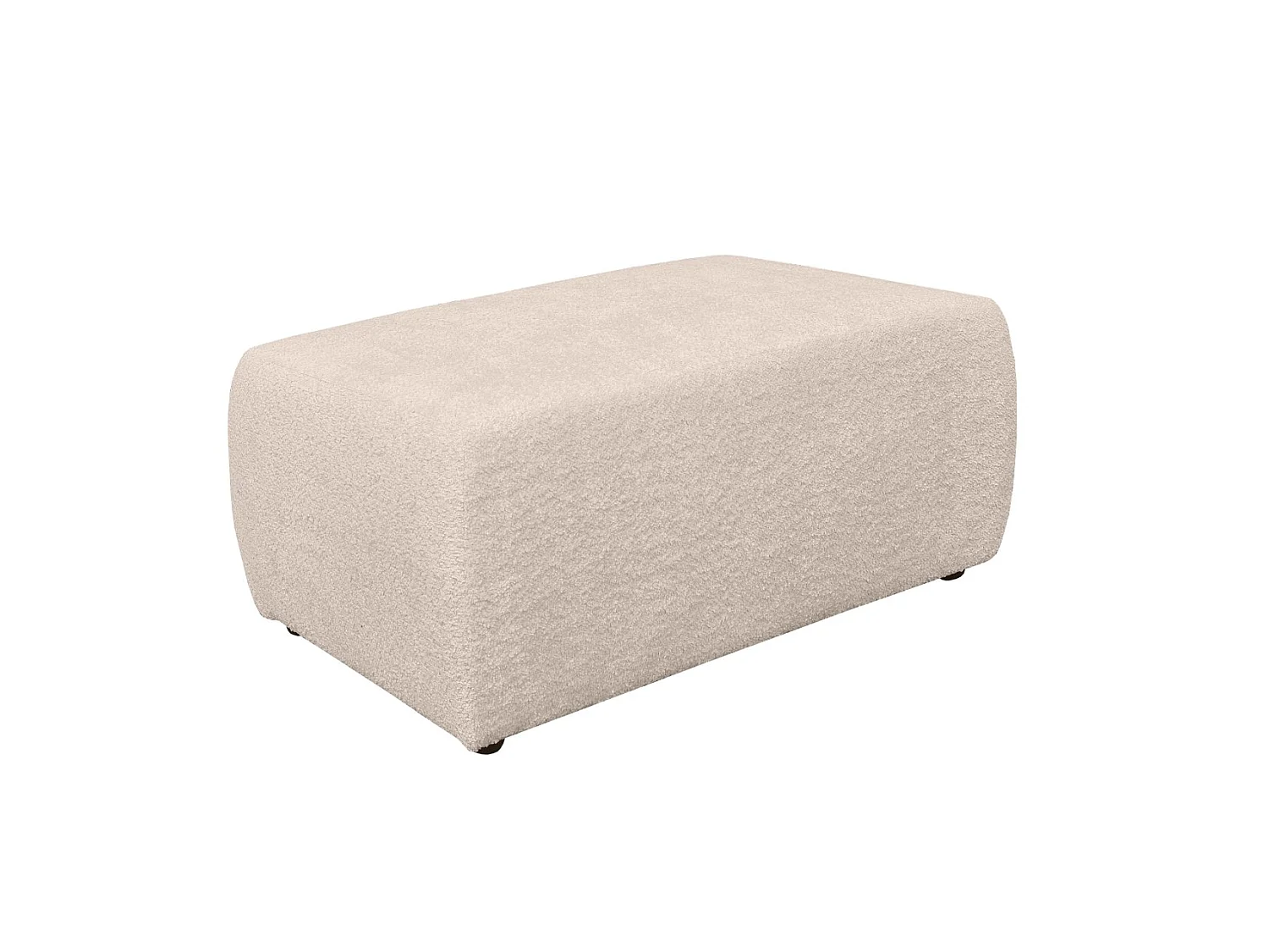 Pouf Bouclette Ania Beige