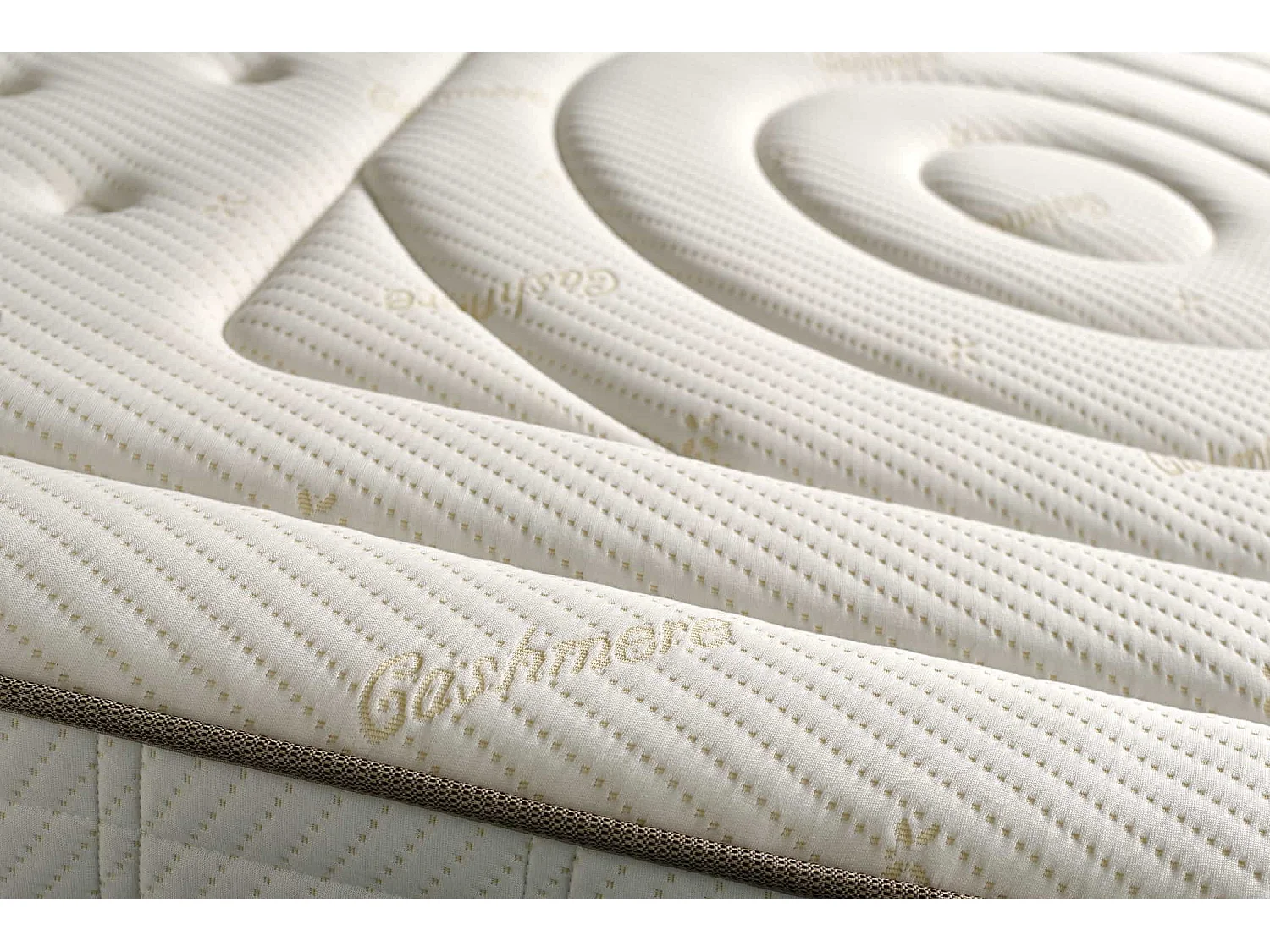 Matelas Mousse Cashmere Premier 27cm,160x200cm - Moonia