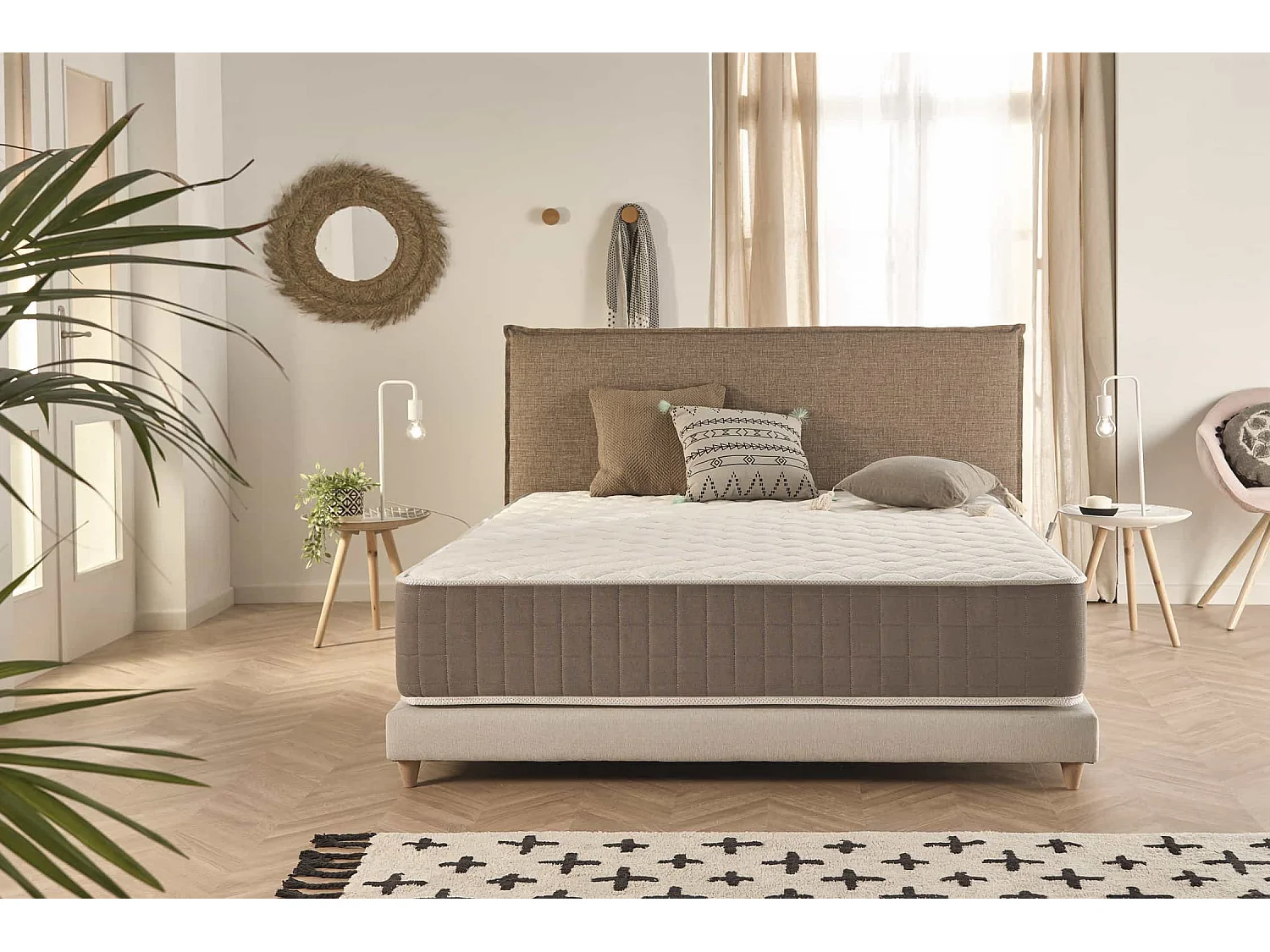 Matelas Mousse à memoire de forme Magnum, 30cm, 135x200cm - Moonia