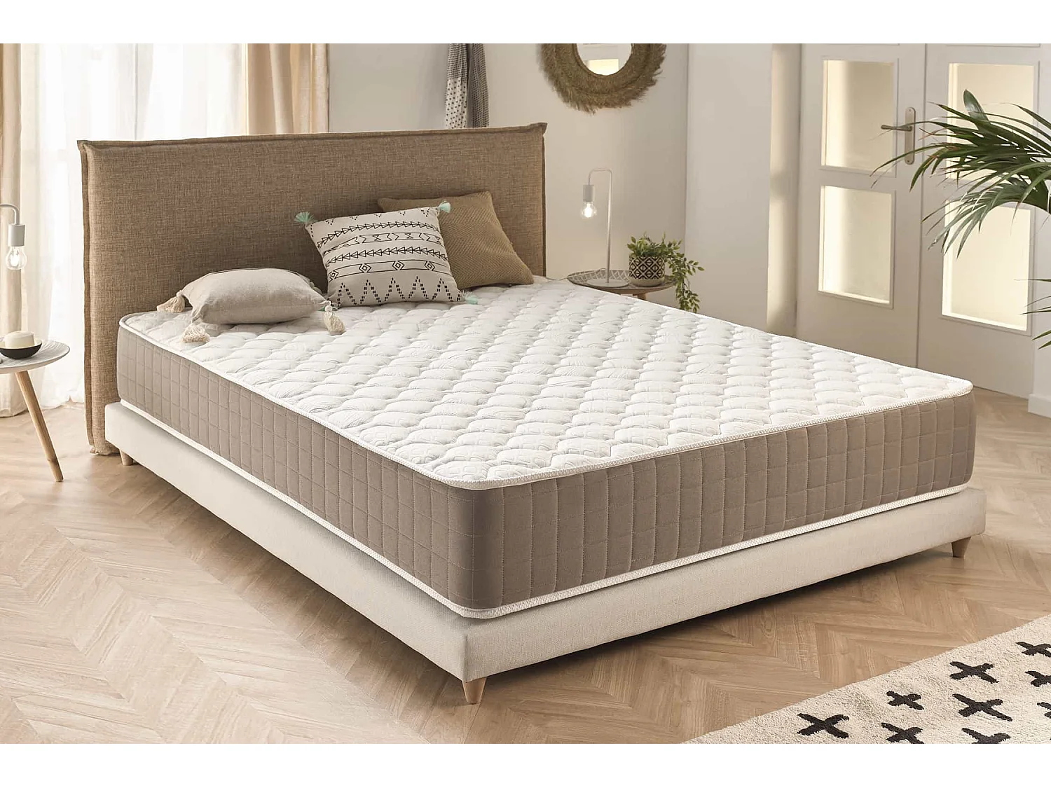 Matelas Mousse à memoire de forme Magnum, 30cm, 135x200cm - Moonia