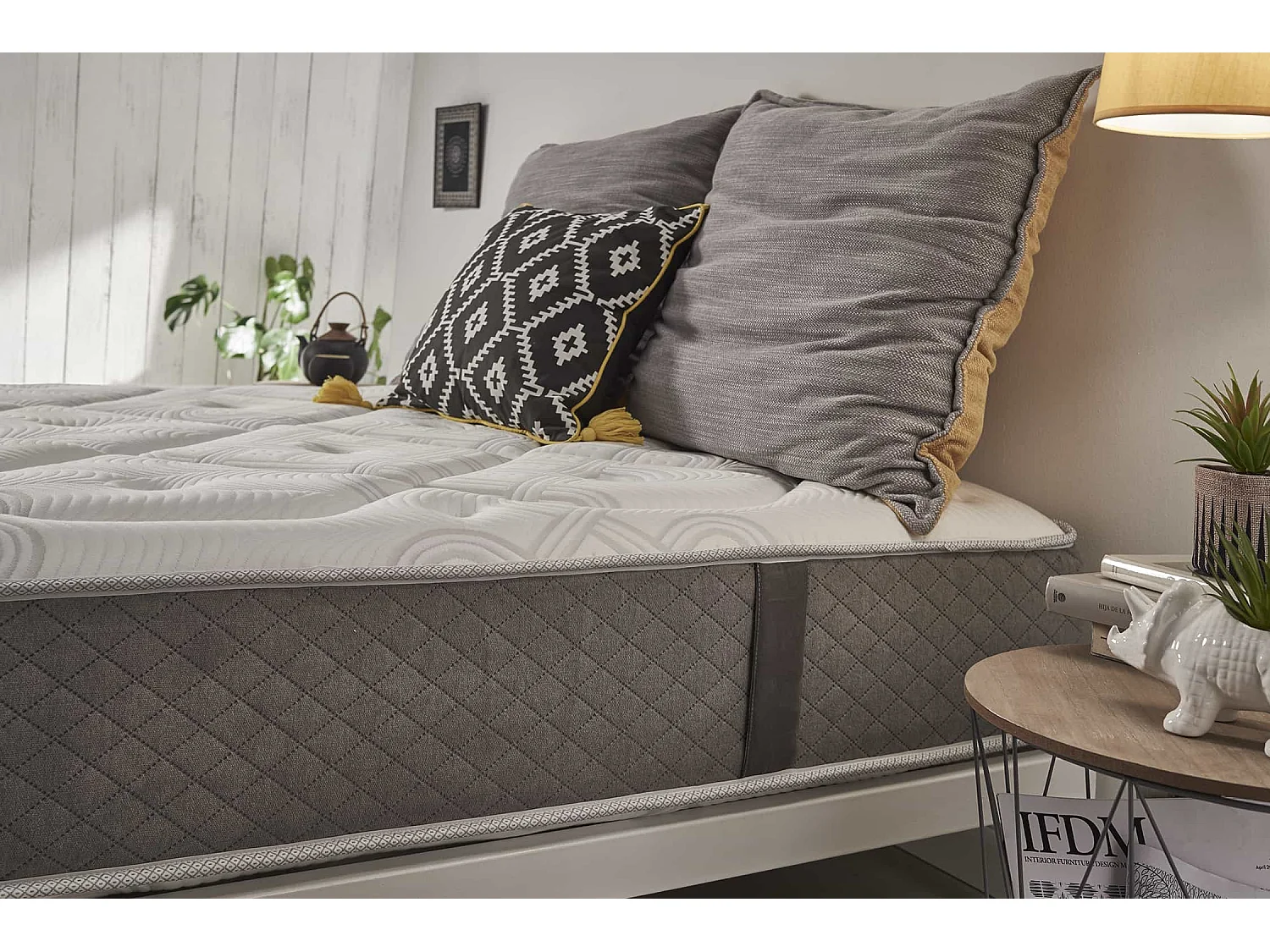 Platinium Classic Visco-elastisch Matras, 26cm, 90x190 cm -Moonia