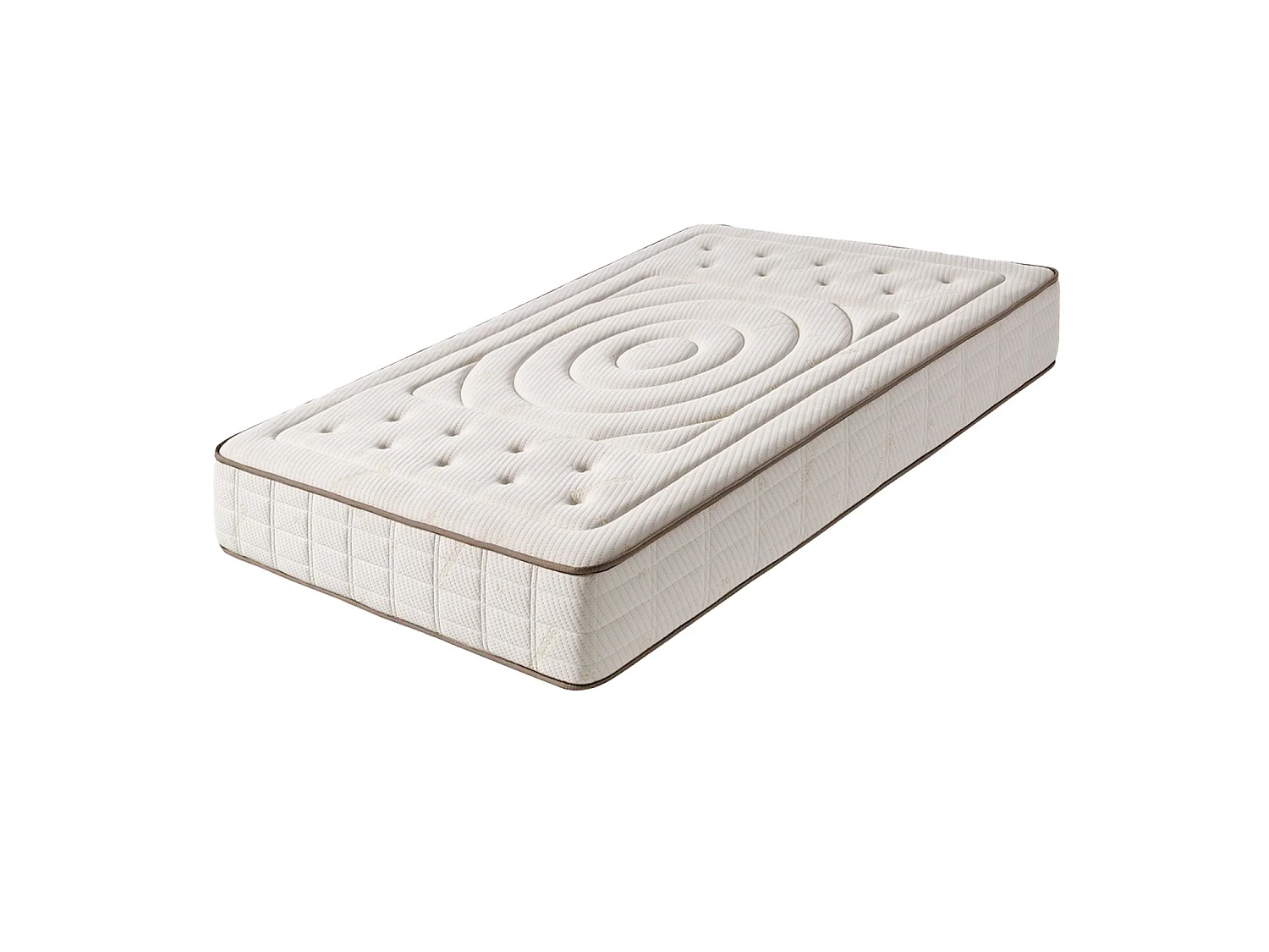 Matelas Mousse Cashmere Premier 27cm,80x190cm - Moonia