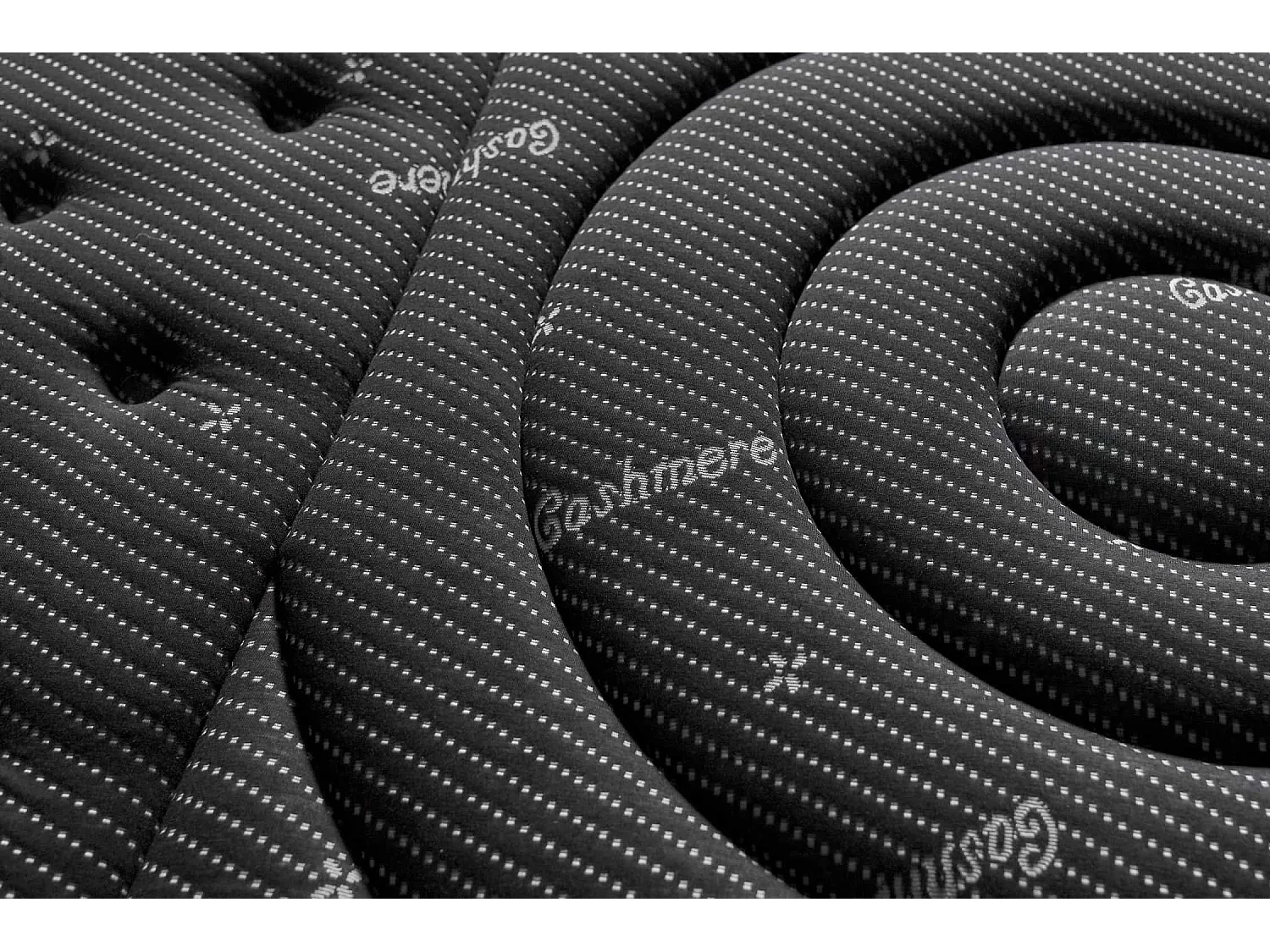 Premium Black Multizone SuperSoft Matras, 27cm, 150x200cm - Moonia
