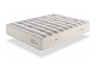 Matelas Ressorts Ensachés Grand Spring Nature - 150X200, 30cm - Moonia