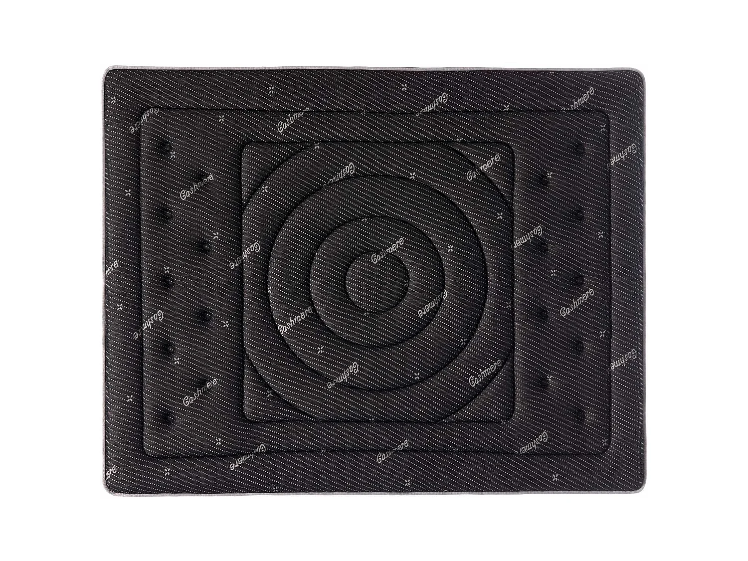 Materac SuperSoft Premium Black Multizone, 27cm, 150x190cm - Moonia