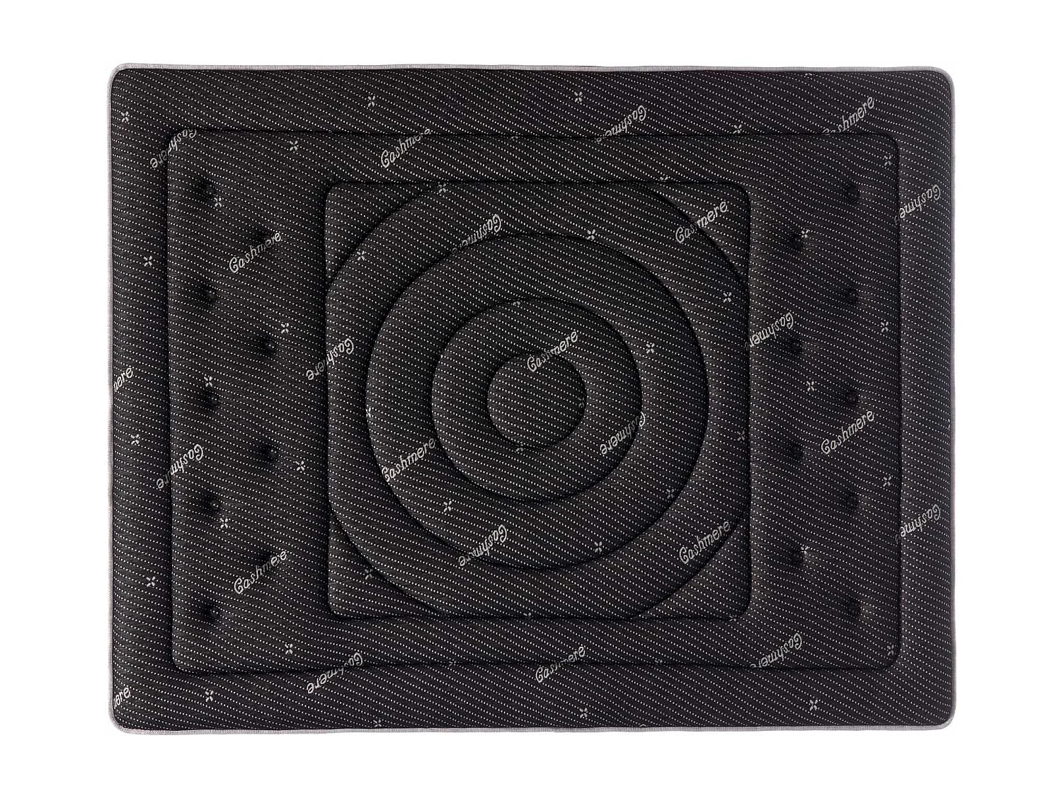 Materasso SuperSoft  Premium Black Multizone, 27cm, 120x200 cm - Moonia