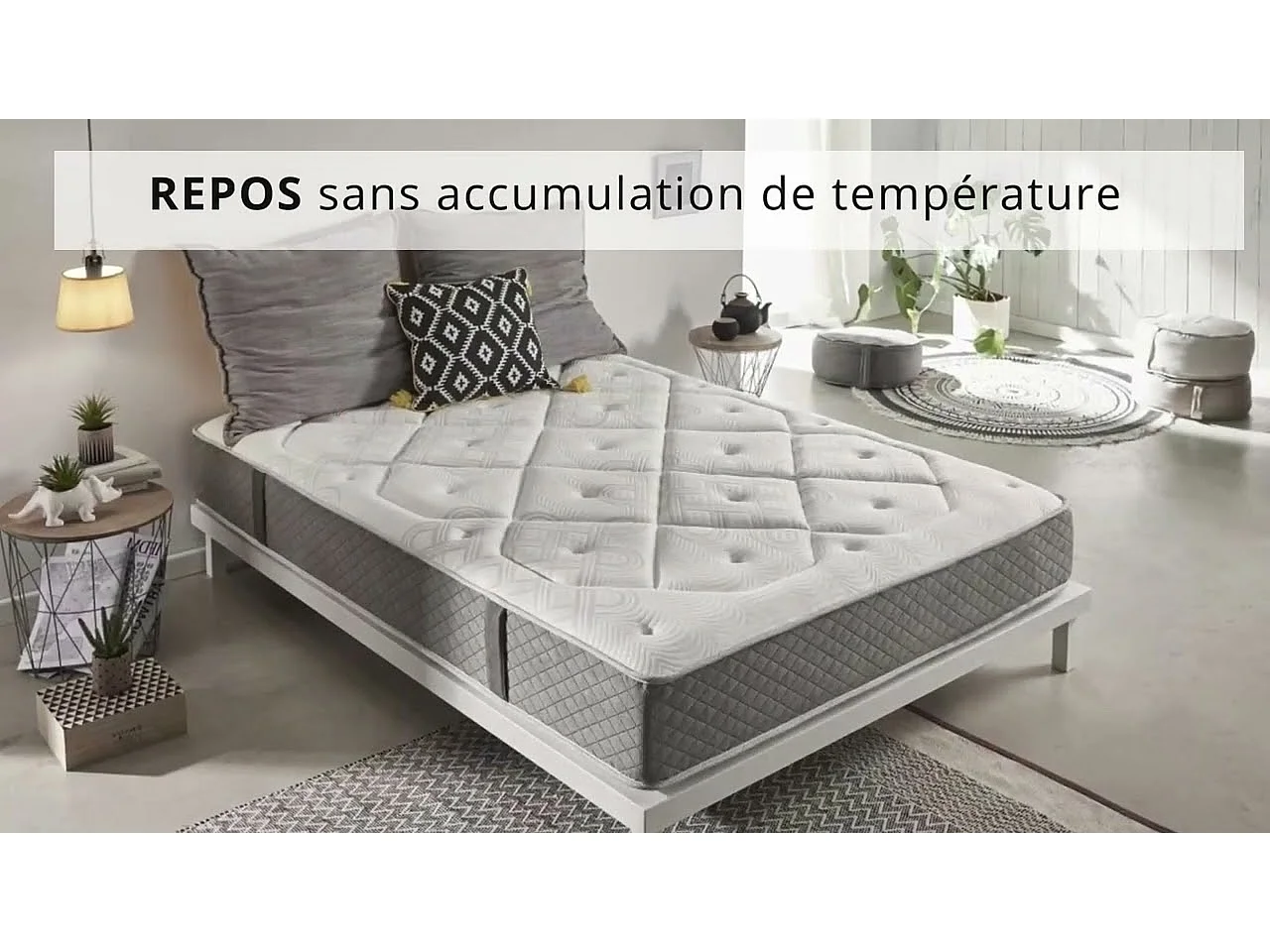 Matelas Platinium Classic, 26cm - 80x200 cm