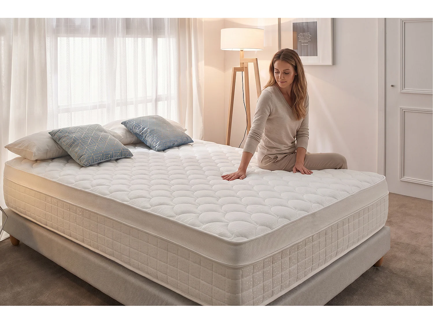 Matelas Box Spring Premier, 30cm - 180x200 cm