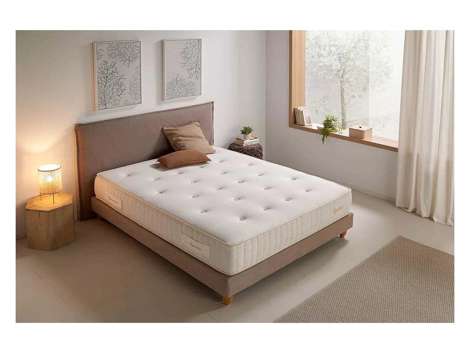 Matelas Supreme Ressorts Ensachés - 140x200 cm