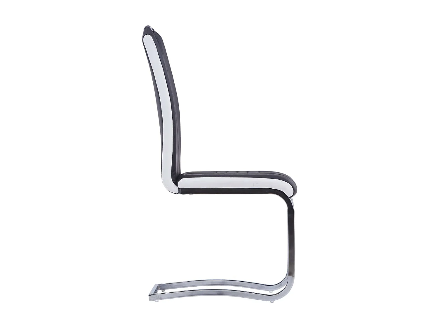 Ensemble de salle à manger 7 pcs Similicuir Noir 4