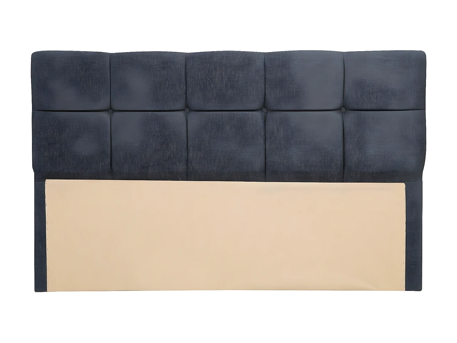 Tête de lit Testin 120cm Velours Anthracite