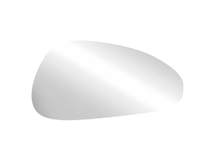 Miroir design KUBRICK – 67x100 cm rétro éclairé – Blanc