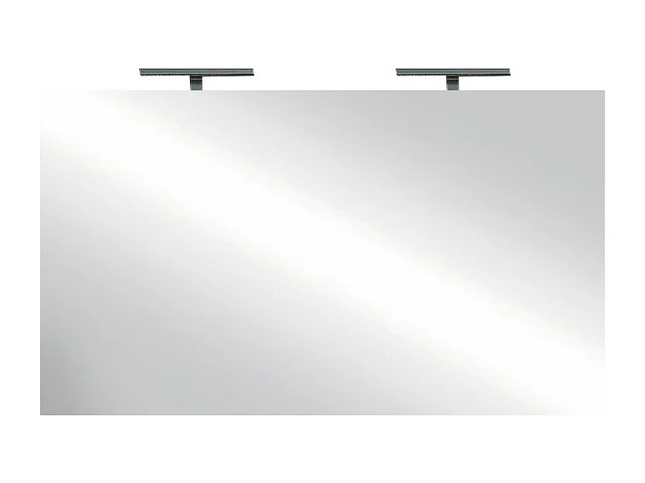 Miroir design avec 2 leds, 120x75 cm, collection KUBRICK