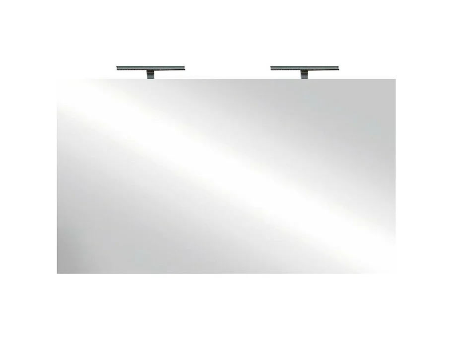 Miroir design avec 2 leds, 120x75 cm, collection KUBRICK