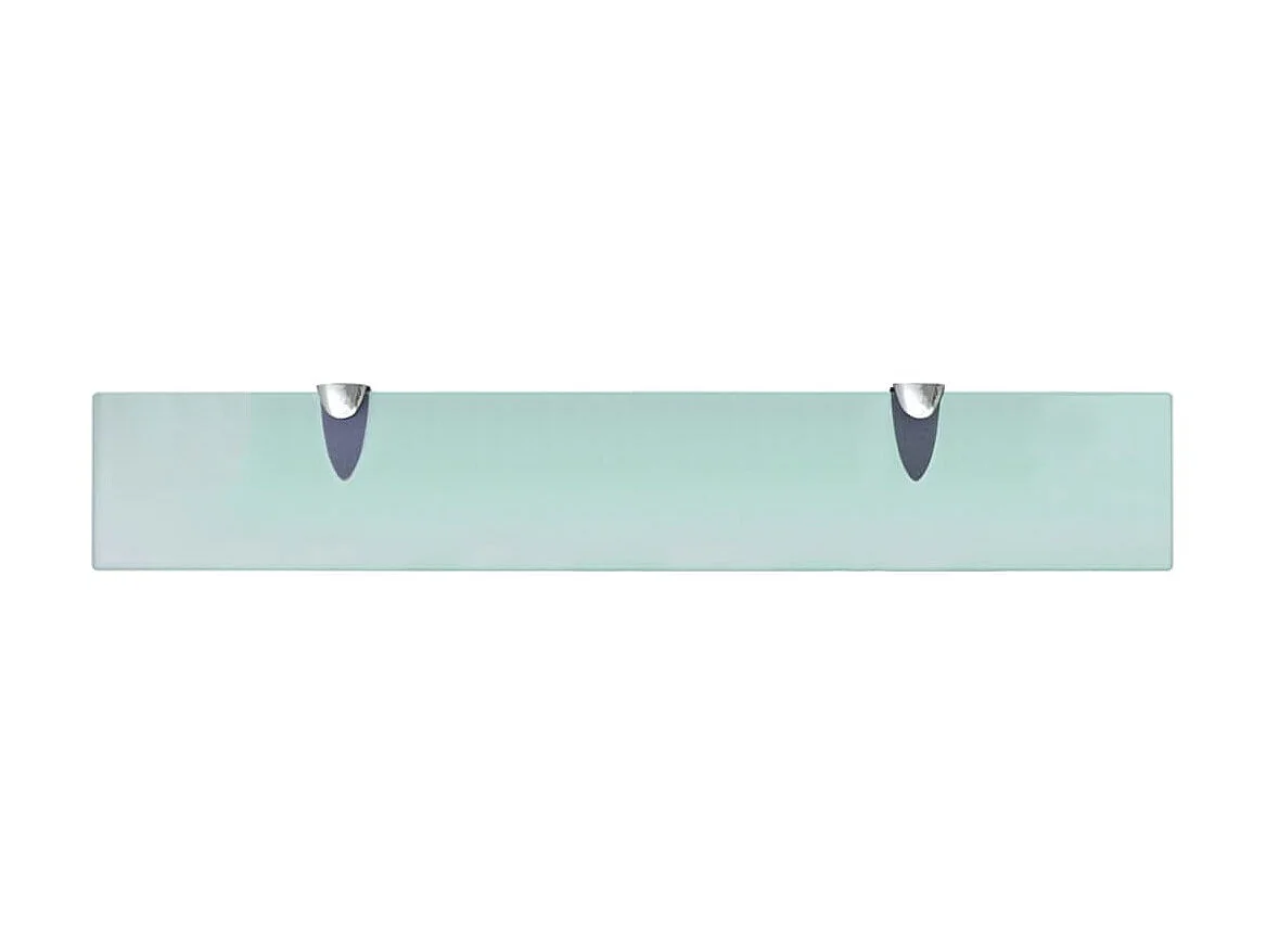 Étagères murales 2 pcs Verre 60x10 8 mm