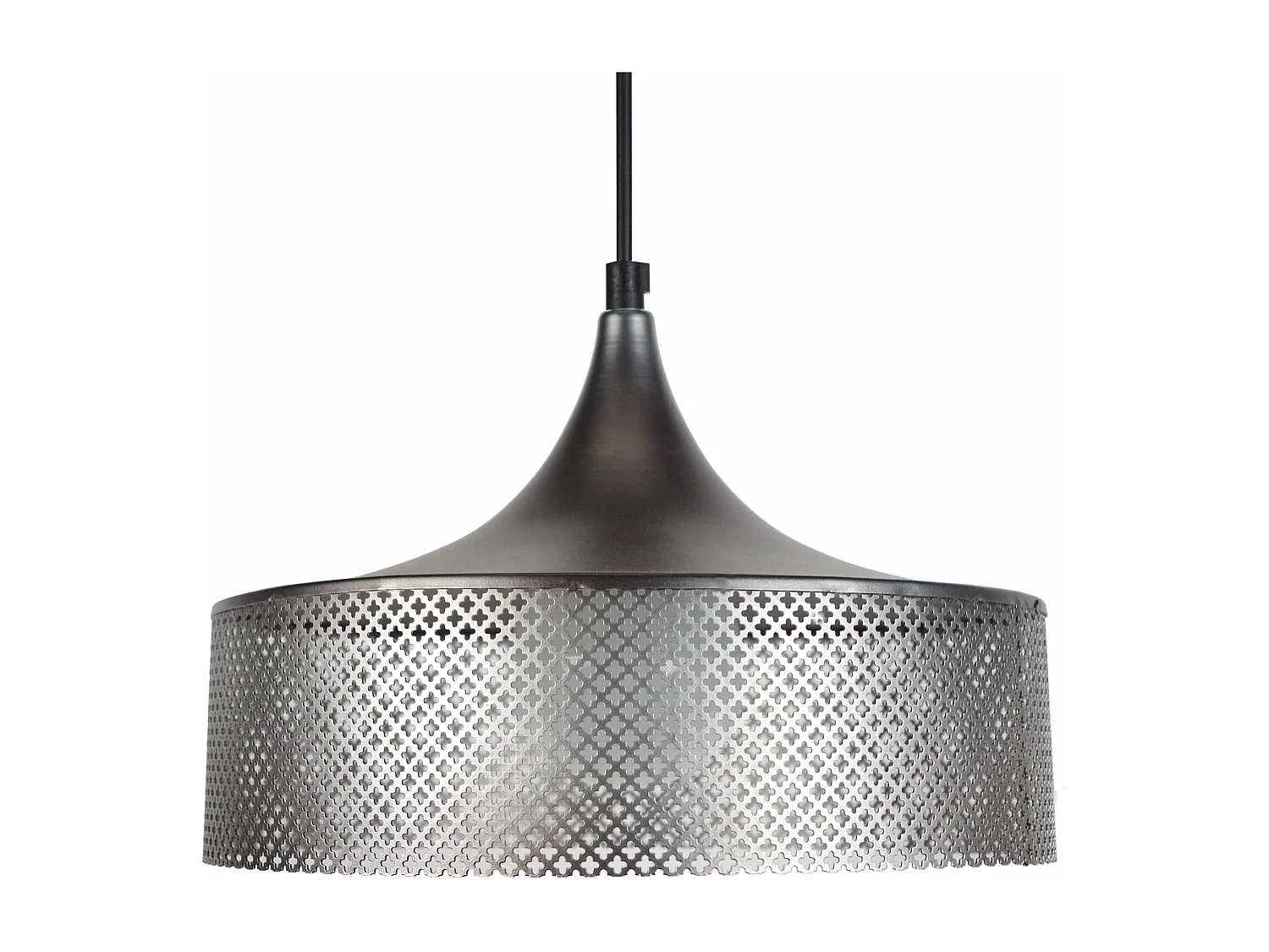 Suspensão TOSEL  SUÈDOIS GAINE vidro cilindro roxo D20 x  H100  cm