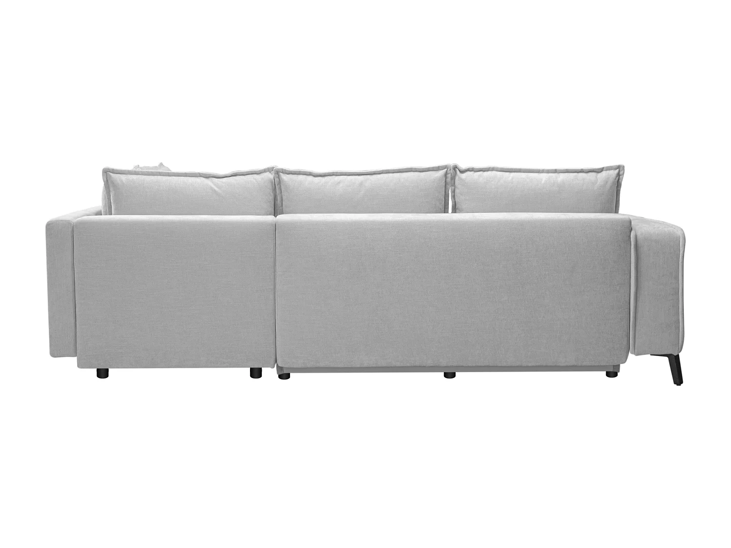 Divano letto angolo a sinistra in Tessuto Grigio - BALCORIA della Maison Céphy