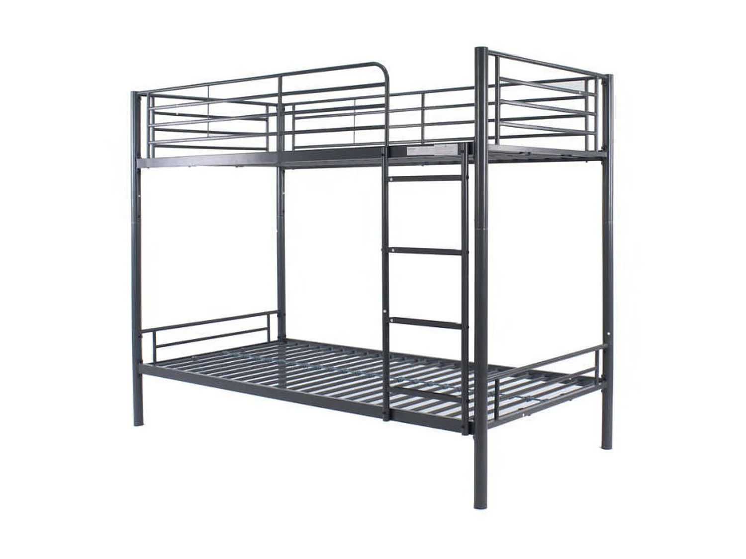 Lit superposé séparable métal 90x190 Aliza-Couleur Gris