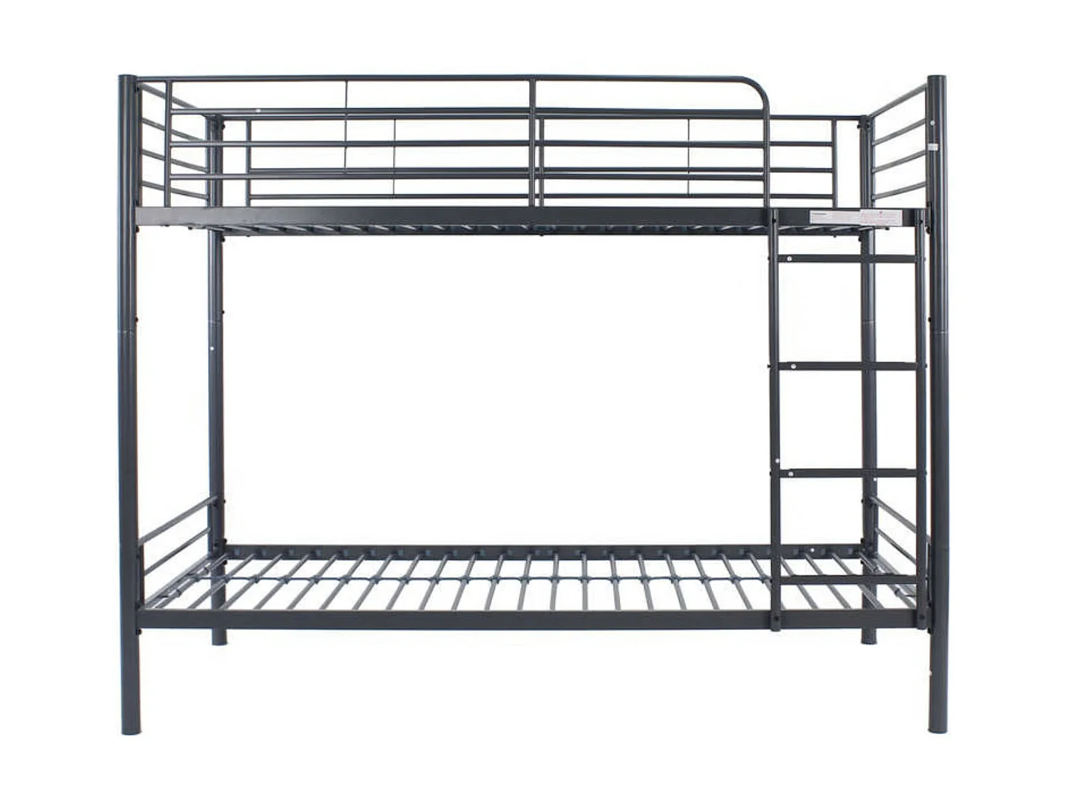 Lit superposé séparable métal 90x190 Aliza-Couleur Gris