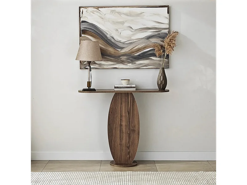 Console design Cynthia L100cm Bois foncé