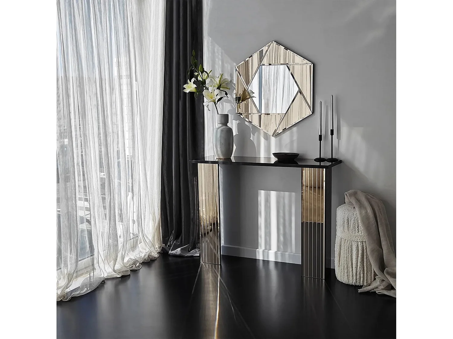 Consola Dresser 3B Bronce