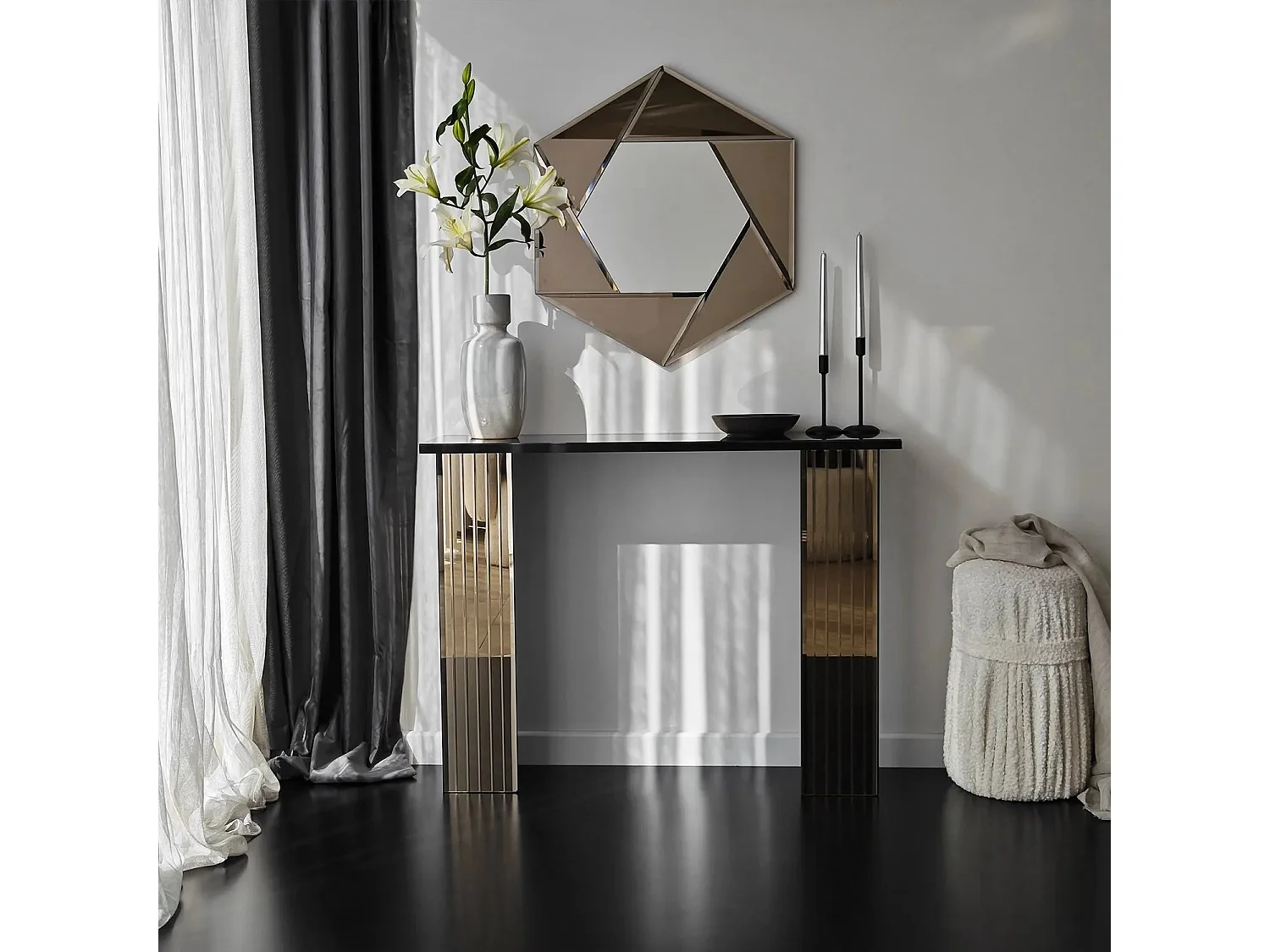 Consola Dresser 3B Bronce