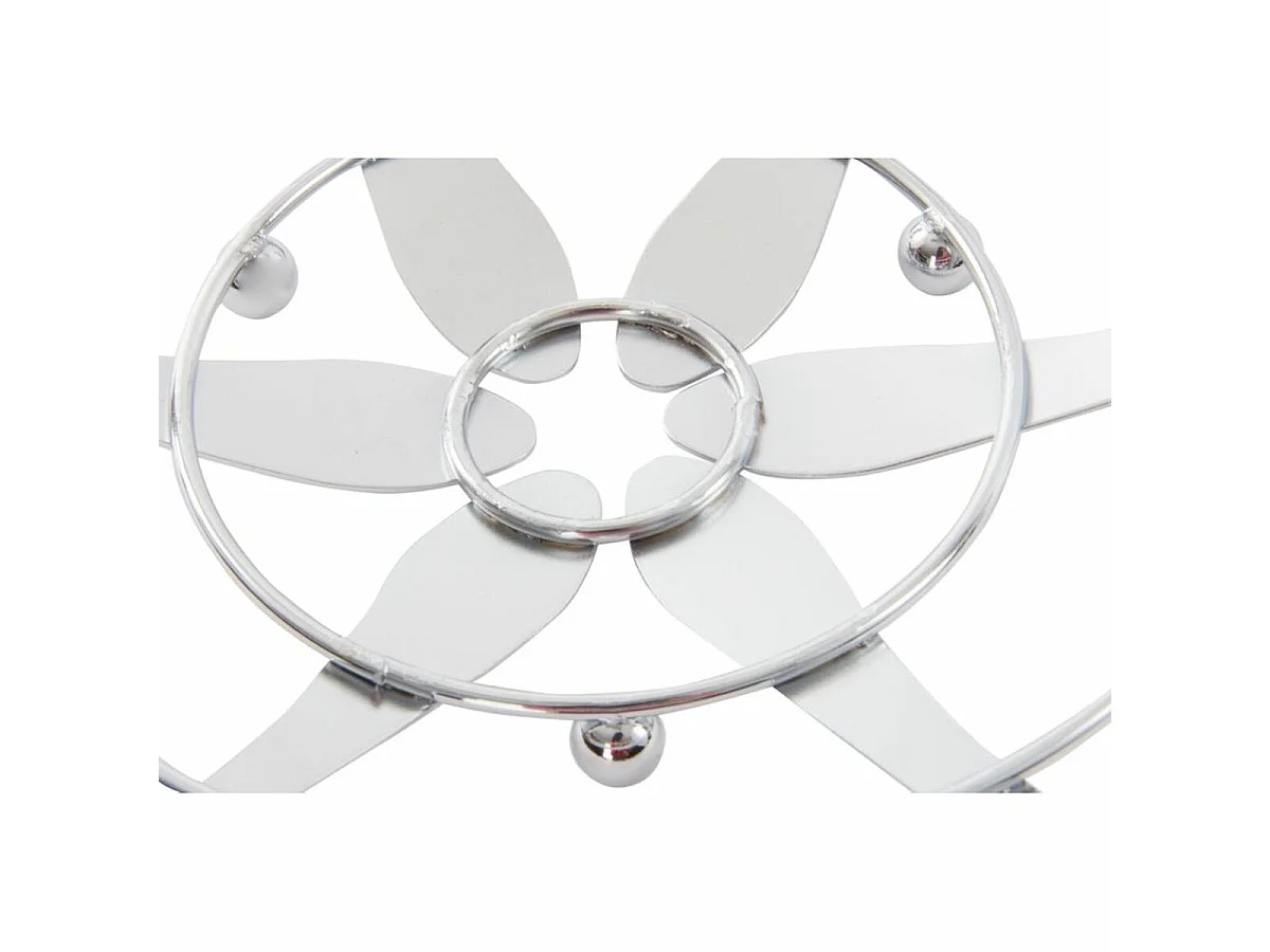 Coupe à fruits DKD Home Decor Argenté Métal