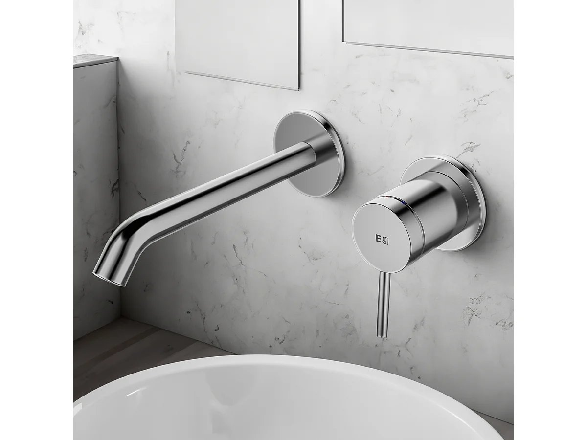 Lollipop Unterputz-Waschtischmischer Chrom Essebagno