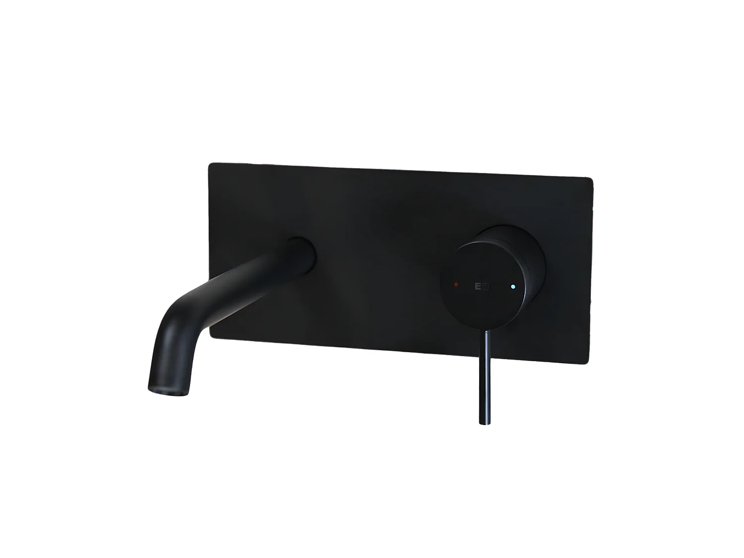 Envol mitigeur encastré lavabo noir - Essebagno