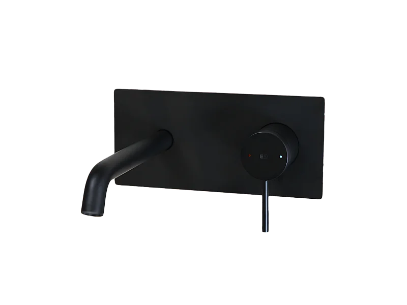 Envol Unterputz-Waschtischmischer schwarz Essebagno