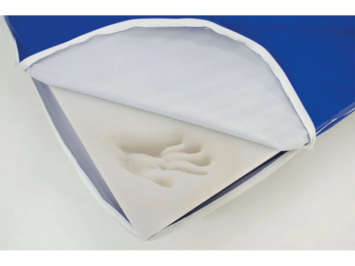 Colchón 105X200 | Häusbed | Colchón Geriátrico Viscodensity | Altura 15cm| Núcleo HR Air Alta Densidad | Antiescaras Desenfundable | Firmeza Media Alta